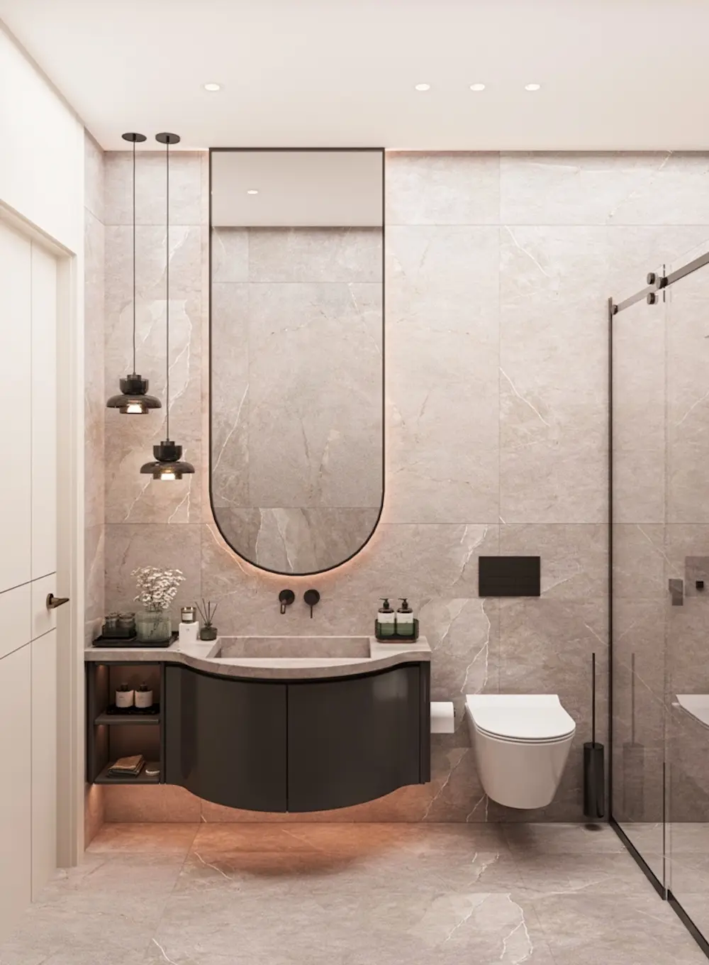 Fitted bathroom